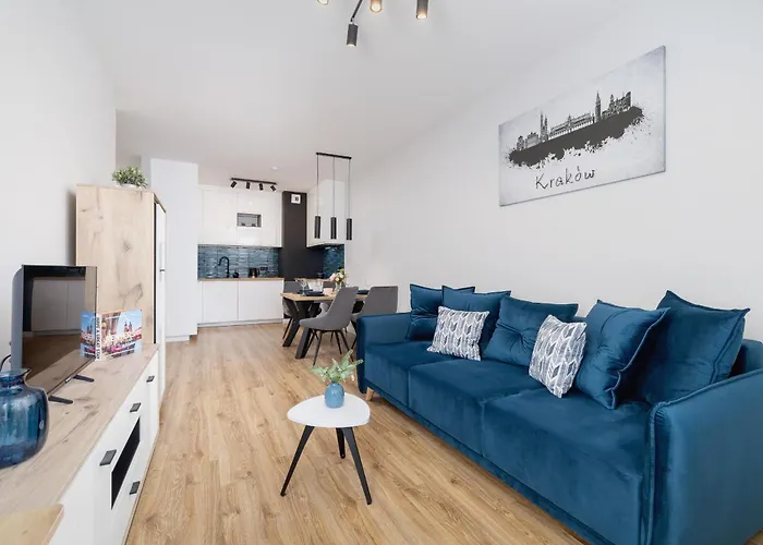 Kielkowskiego Modern & Comfy Apartment With Balcony Cracow By Noclegi Renters